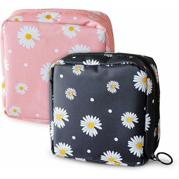 2 stk. Daisy-type hygiejnebindopbevaringspose-