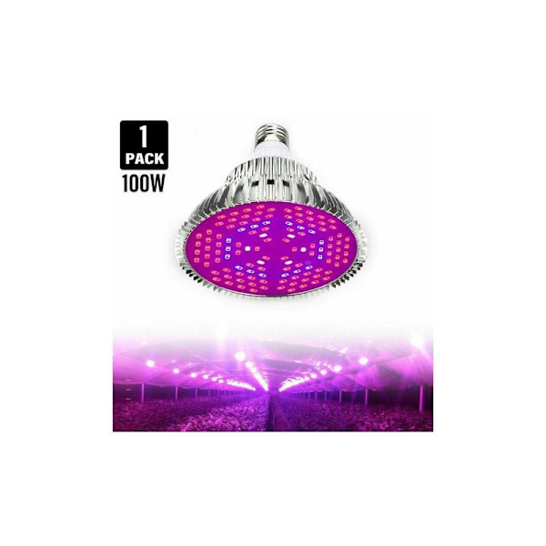 E26 E27 100W LED-kasvuvalo sisäkasvien kasvatukseen