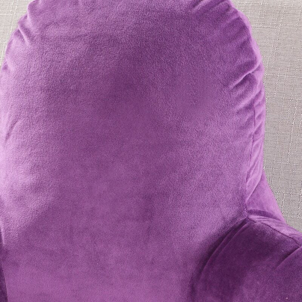 Soffa midjekudde ryggstöd tupplur varm bok rum kontor varm kristallsammet sängkläder soffa kuddar, lila