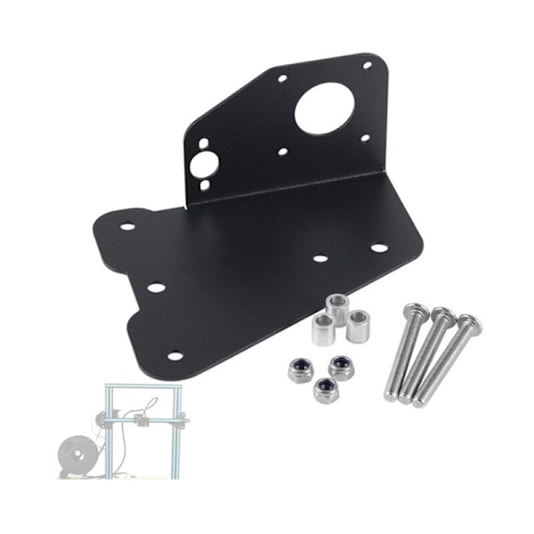 Dubbel Extruder Z Uppgraderings Platta Kit Aluminium Extrusion Fäste för CR10 CR10S 3D-skrivardelar