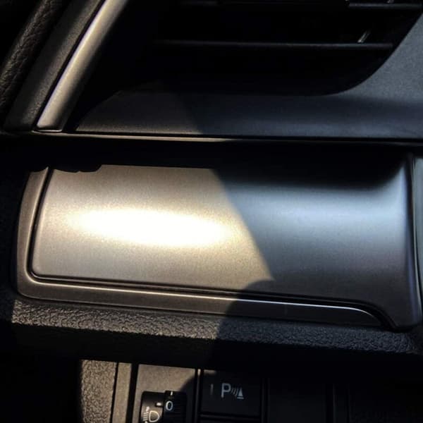 Interiør Sentral Kontroll Dashbord Strip Deksel Trim Panel Sølv for 10. Gen 2016-2020