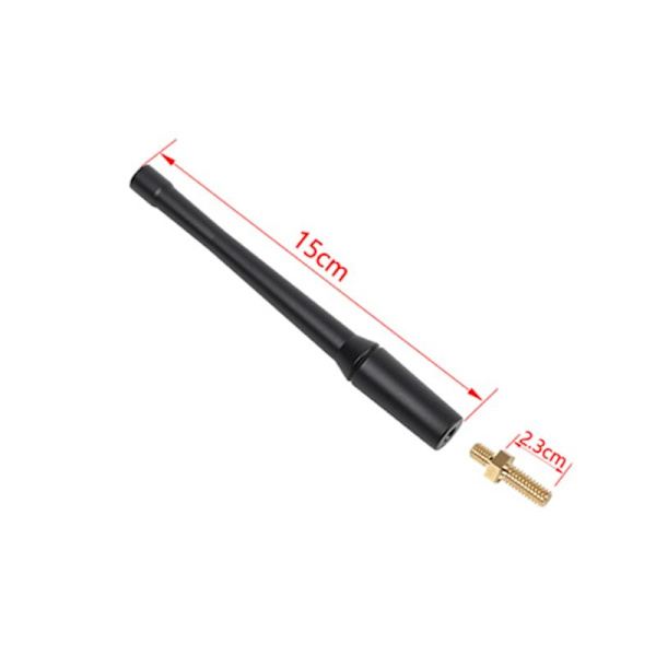 AM/FM Radio Mast Antenne Trim til Ford F150 2009-2022 Bronco 2021-2022 Tilbehør Sort