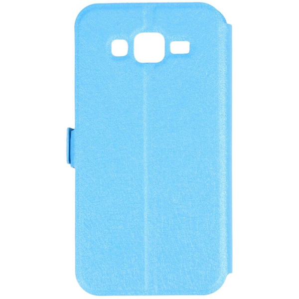 Ställ Flip Holder Case Cover för Galaxy J5 Färg: Blå