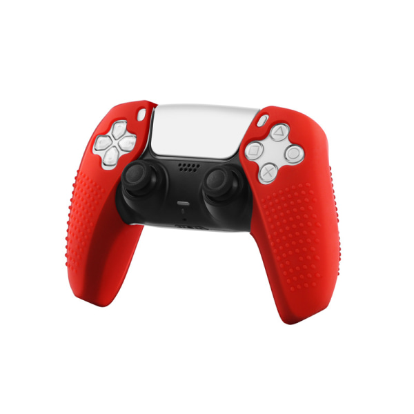 PS5 venstre og højre håndtag split controller greb cover (rød)