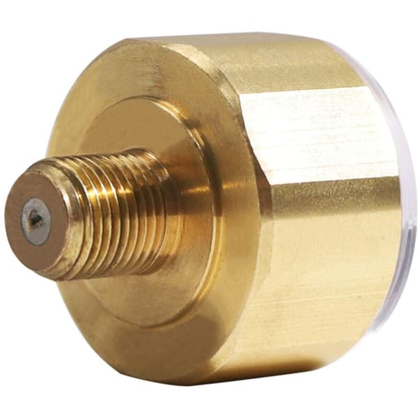 Precision ED Dial Lufttryksmåler 28Mm 350Bar med 1/8 Tommer BSP-gevind til PCP-adapter