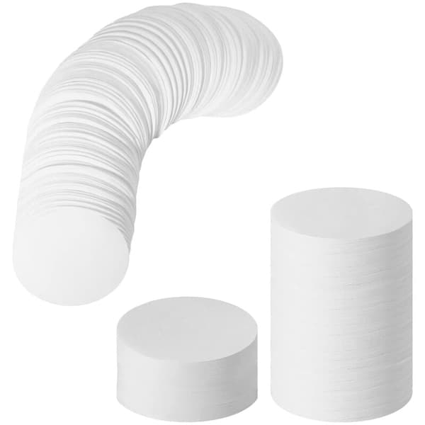 Utskiftbare papirfilterpakker 800 papirkaffefiltre for engangskaffemaskin og tefiltre hvite