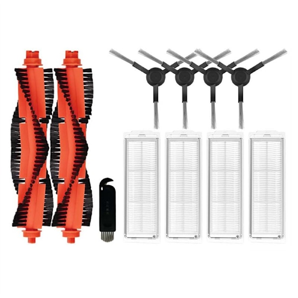 For Mi Robot Vacuum Mop 2S / P Pro XMSTJQR2S STYTJ02YM Erstatnings-HEPA-filter for hoved- og sidebørste