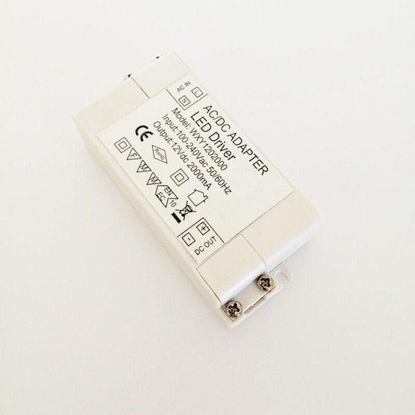 12v LED Strømforsyning, 24w LED Transformer AC 220v Til 12v DC 2.0a LED Transformer, Konstant Spænding LED Driver Konverter Adapter, Til LED Strips Og