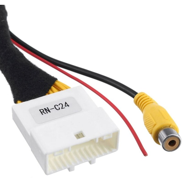 Bil 24 Pin Video Input Switch Reverse Parkeringskamera Adapter Kabel Passer til Stepway Vivaro Sandero 4