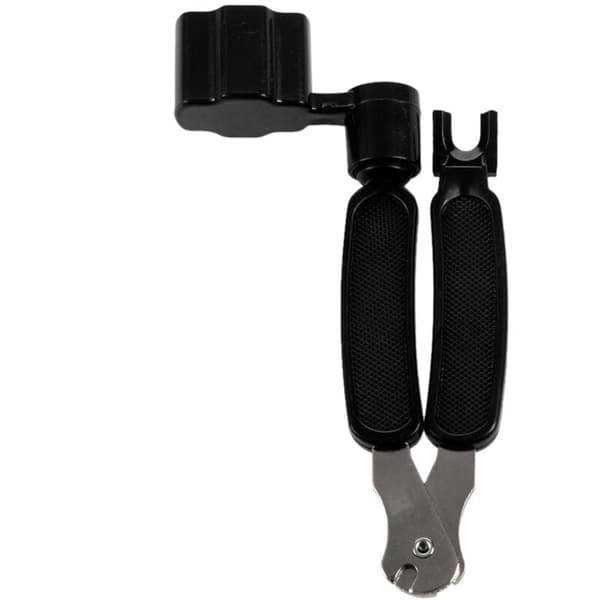 Ren messing gitarstolpe fast tau trippel-i-ett rull folkegitarsett