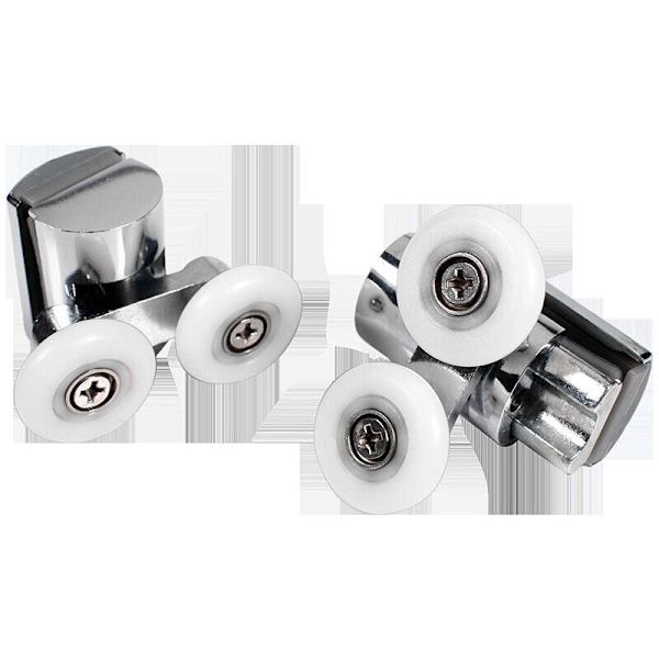 Duschrull upp och ner Rullar för Duschdörr 23mm Duschdörr Rullar Glidande Duschdörr Rullar Dusch Glidande Dörr Rullar 23mm 2 Stycken