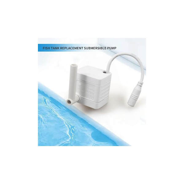 -5V Akvariumpump Ersättning Submersible Pump Super Tyst Hushålls Multifunktionell DIY Cirkulation Filterpump