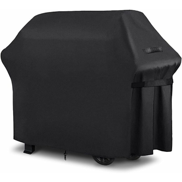 Utendørs Grilltrekk, Gassgrill, BBQ Beskyttende Presenning, Vindtett, UV-Beskyttende, Vanntett (147x61x117cm)