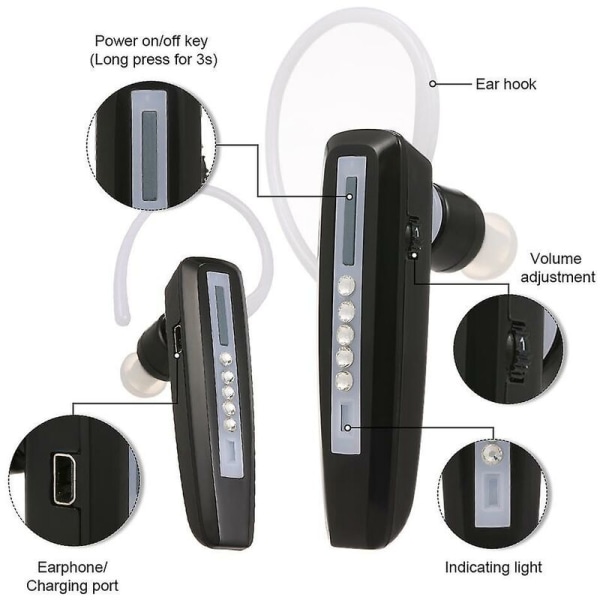 Osynliga hörapparater modeutseende ljudförstärkare laddningsbar hörapparat för äldre digitala dövöronvårdsapparater