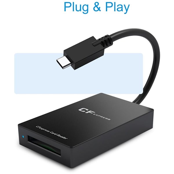 CFexpress Typ B-kortläsare USB3.1 Gen 2 Typ C-kortläsare CFexpress minneskortsadapter
