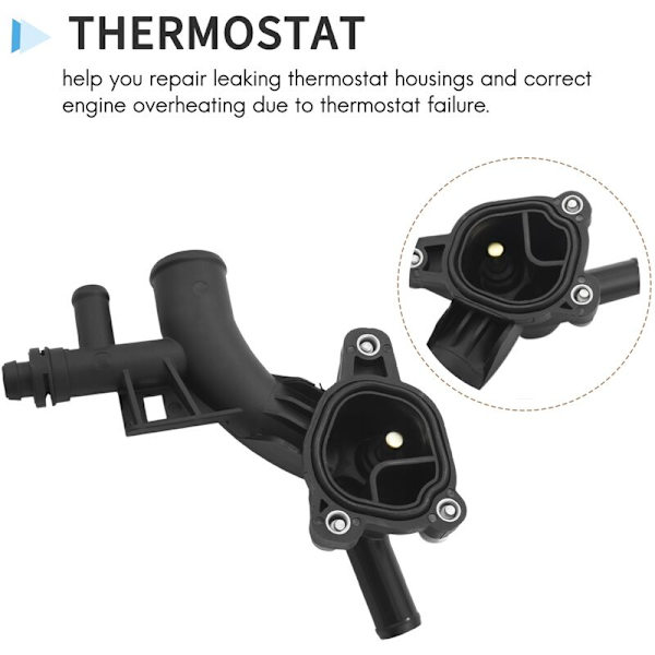 25193922 902-846 Kylvätske termostat och vätska kylare hus montering termostat hus utrustning passar för Cruze / Sonic