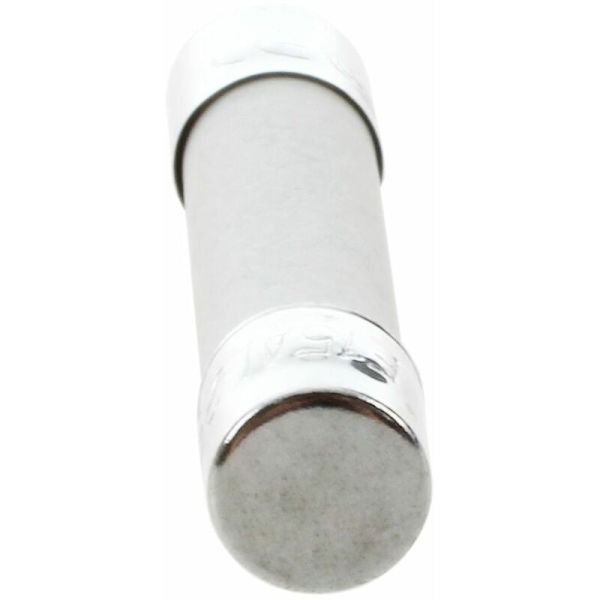 10 stk. AC 250V 15A 6x30mm Hurtigblæsende Cylindriske Keramiske Rørsikringer Hvid+Sølv