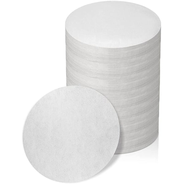 Kaffe Filterpapir til Kaffe Maskine, 600 stk. Ubleget Filterpapir 53mm Filterholder