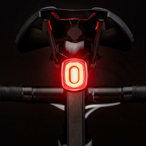 Älykäs Pyörän Jarrumatto Ipx6 Takavalo Type-c Pyörän Perävalo Stop Led Varoitus Turvavalo