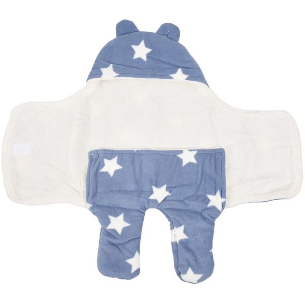 Höst tunn baby swaddle sovsäck för nyfödda dubbla lager barnvagnsfiltar för
