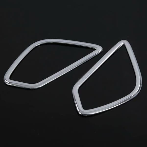Abs Chrome Deksel Trim Hoofd Mistlamp Lamp Frame Stick Deel 2Stuks voor Eclipse Cross 2017 2018 2019