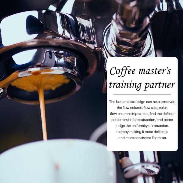 54mm bundfilterholder til Barista-serien og kaffemaskiner, filterholder med filterkurv