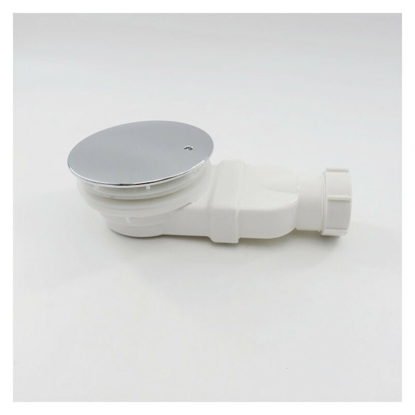 ABS Dome Extra-Flat Duschavlopp, vit（Avlopp）