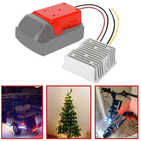 DC Spændingsomformer til Inverter Hjul Elektrisk Buck Boost Connector Regulator Adapter DIY