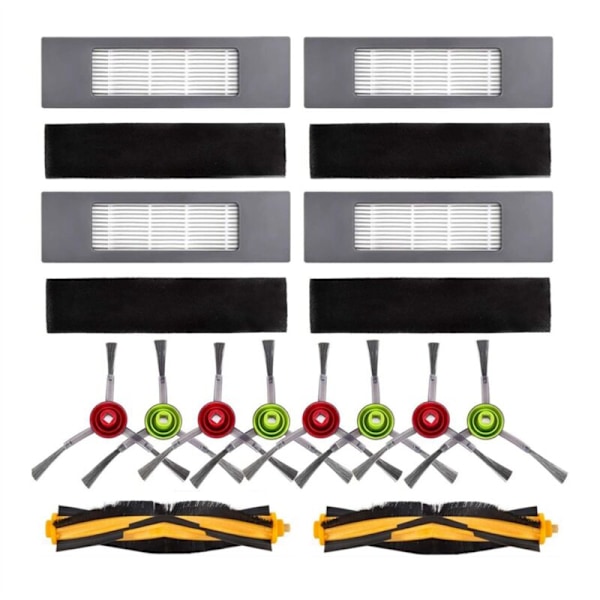 Til OZMO 920, 950, T5, T8 Robotstøvsuger Hovedsidebørste Hepa Filter Reservedele