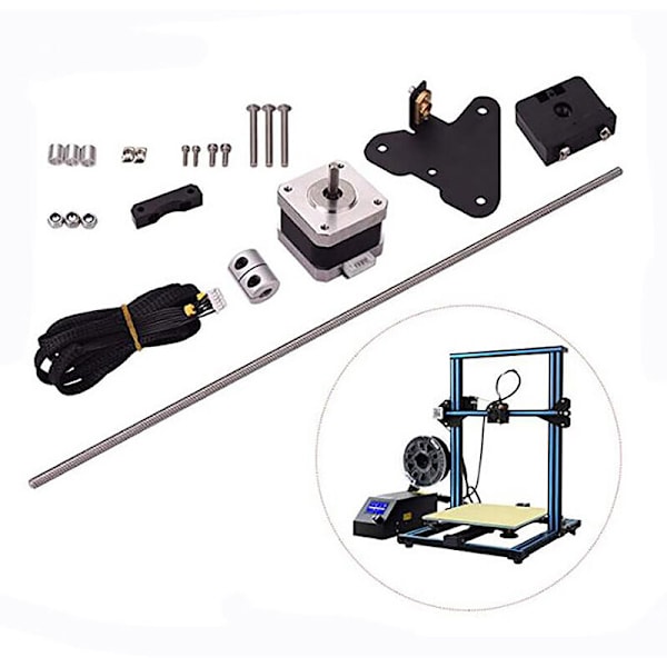 Dobbelt skrue opgraderingskit -10 Egnet til 3D-printer Kompatibel med printer
