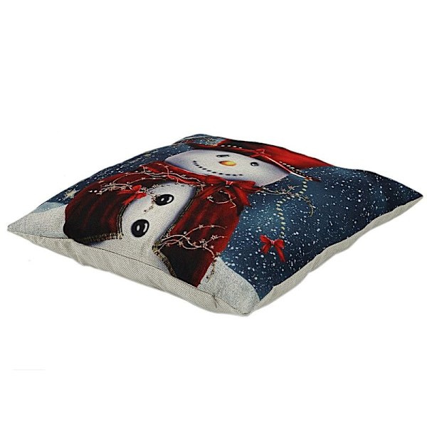 Jul Snögubbe Örngott Kuddfodral Heminredning Design Örngott Örngott