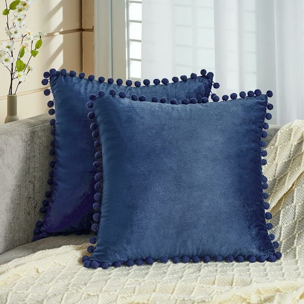 4 kpl Moderni Jouluinen Olohuoneen Koristetyynynpäälliset Sovalle ja Toimistotuolille Neliötyynynpäällinen Kaksisivuinen Pehmeä Sametti 45x45cm