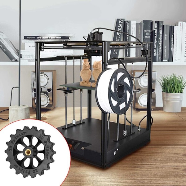 3D-skrivartillbehör Twist Main Auto Nivelleringsmutter Kit för Ender3 CR10 / 10S Hotend (Blå + Svart)