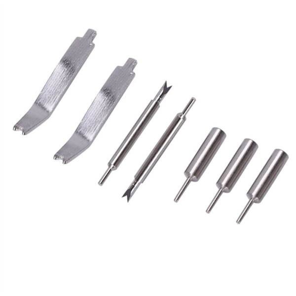 168 st/set professionell bärbar klockreparation verktygssats fjäderstångsbatteri klockarmband länk stift verktygssats
