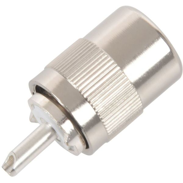 UHF PL259 SO239 -urosliitin, RFC400 RG8 RF -koaksiaaliliitin, hopea