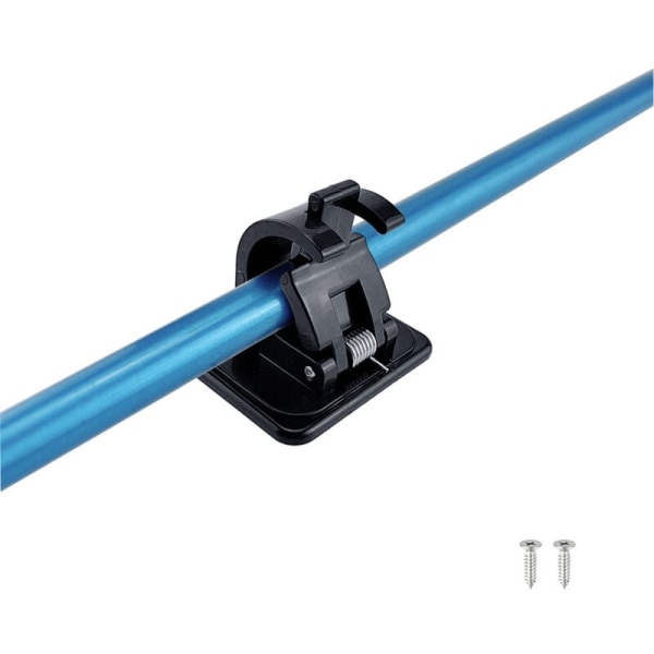 ABS Plast Fiske Stang Feste Spenne Fiske Stang Display Luya Fiske Stang Oppbevaring Holder