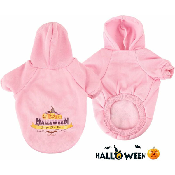Hætte Pet Frakker til Hunde (XS, Pink) - Fei Yu