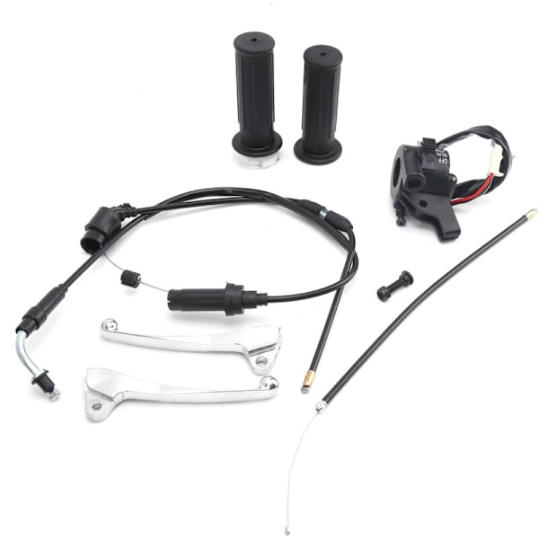 Throttle Grip Kabel Bremsespaghæng Ignition Switch Kit Passer til Yamaha YZinger 50/PeeWee PW50