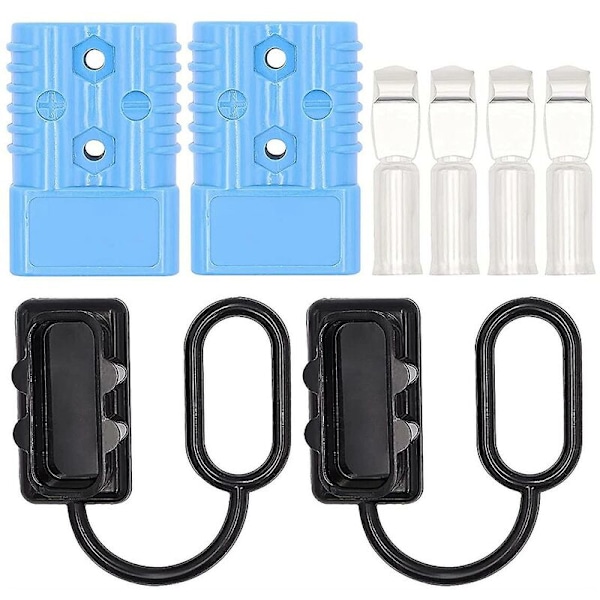 2 st 175A 1/0 AWG Batterikontaktkabel Snabbkopplingssats för Anderson-kontakt för ATV-vinsch