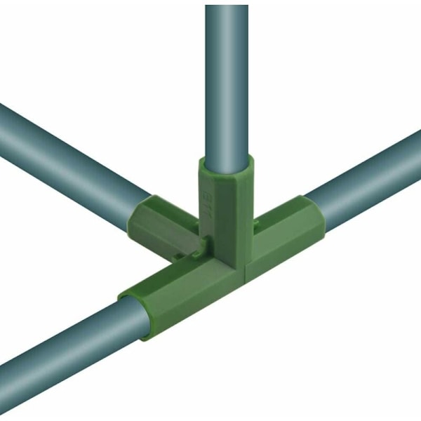20 stk. Sterke Hage Rammeforbindelser for Drivhus og Planter 11mm