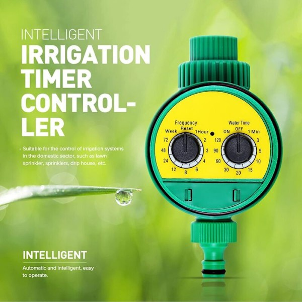 Automatisk Bevattningstimer, Programmerbar Digital Slangkran Smart Timer Bevattningssystem Styrenhet för Trädgård Jordbruk Gräsmatta Blomma1