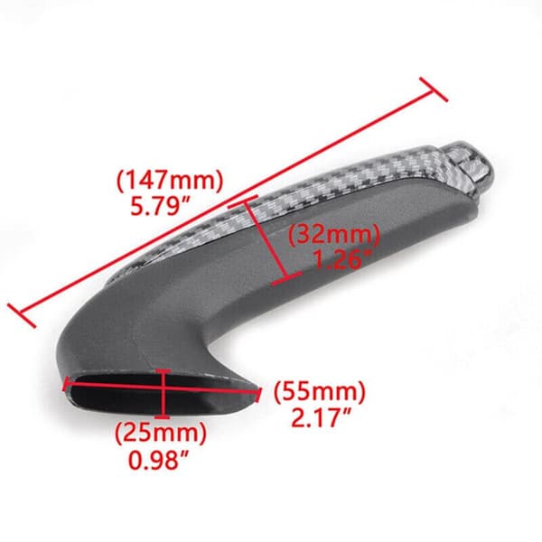 Fiber Håndbremse Trim Cover til 2006 2007 2008 2009 2010 2011, Interiør Tilbehør