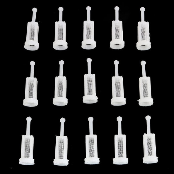 50 stk Universal Gravity Spray Tool Filter Fint, Engangs Gravity Feed Spray Tool Maling Sil Reduserer Tette