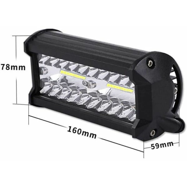 LED-frontlys for bil - Lang rekkevidde, Offroad lysstang