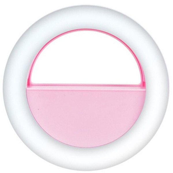 Mini Clip-On Smartphone Selfie Selfie Lys Rgb Led Lampe De Beaute Lumineuse Batterie Rechargeable Integree Pour Smartphones Tablettes Ordinateurs