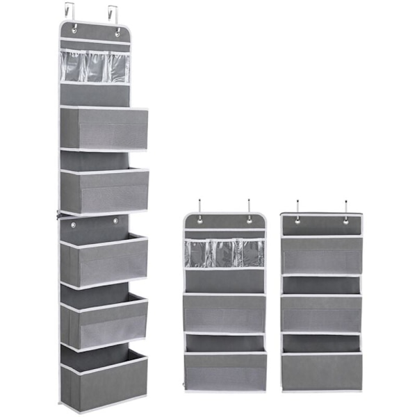 Oven the Door Organizer, 6 Hyllyä Oven the Door Organizer, Joustava 1 Jaettu 2 Kylpyhuoneen Ripustusjärjestäjä
