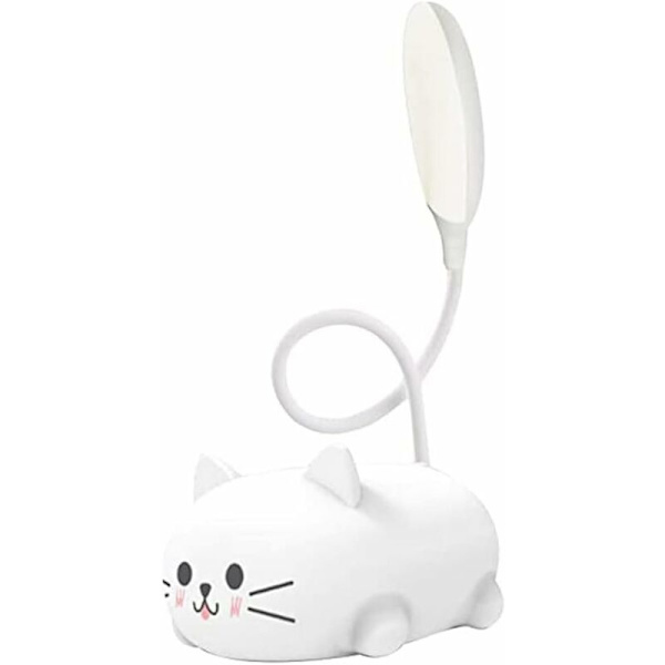 Minimalistiske sengelamper Barn LED-skrivebordslampe for barn Student Læringsøyevernlampe USB-oppladbar lampe Sovesalgave Liten skrivebordslampe N