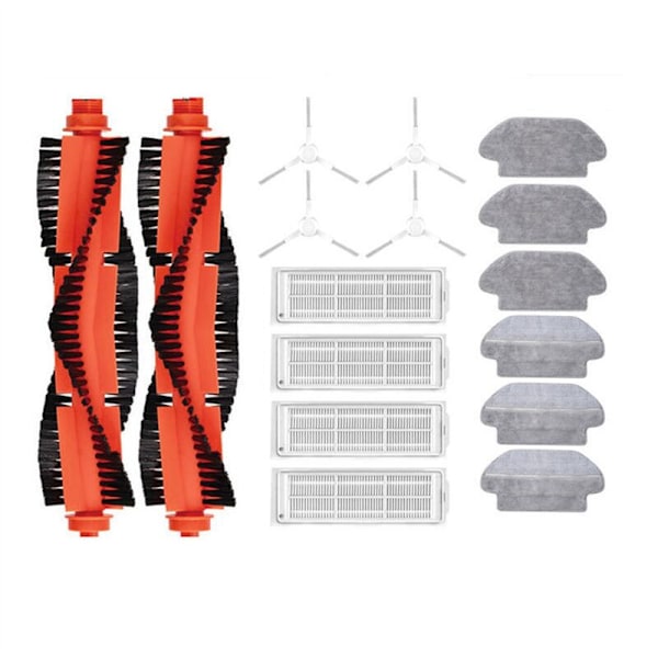 Til Robotstøvsuger Mop 2S 3C Mi P Klud Hovedsidebørste Filter XMSTJQR2S STYJ02YM Dele