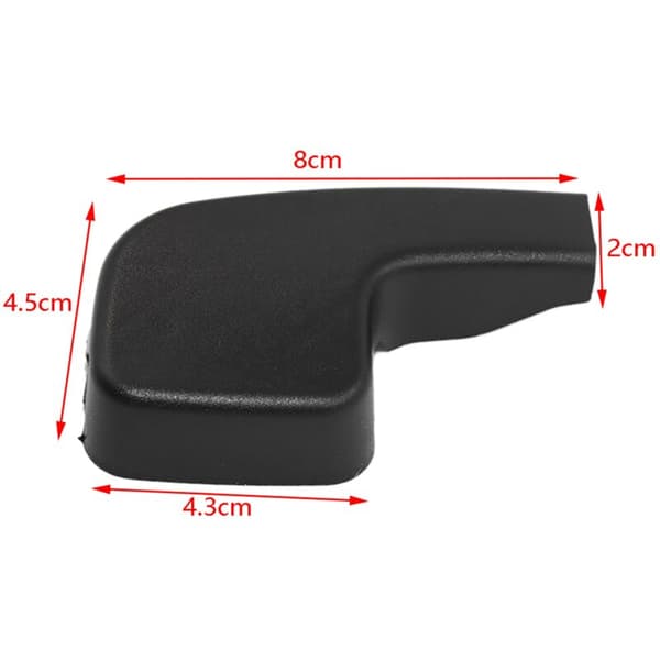 2X Högerstyrd Vindrutetorkare Arm Release Switch Cover För