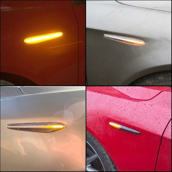 Dynamisk sidemarkørlys blinklys til Alfa Romeo 159 Typ 939 2005-2010